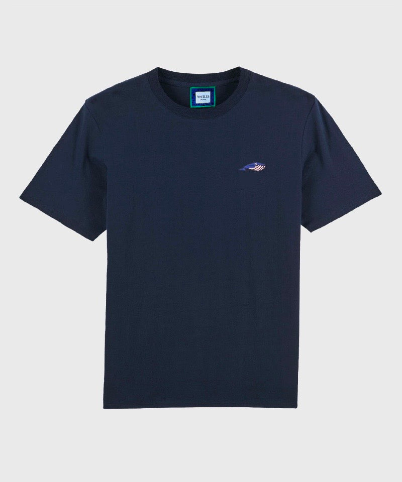 t-shirt Baleine Bleue