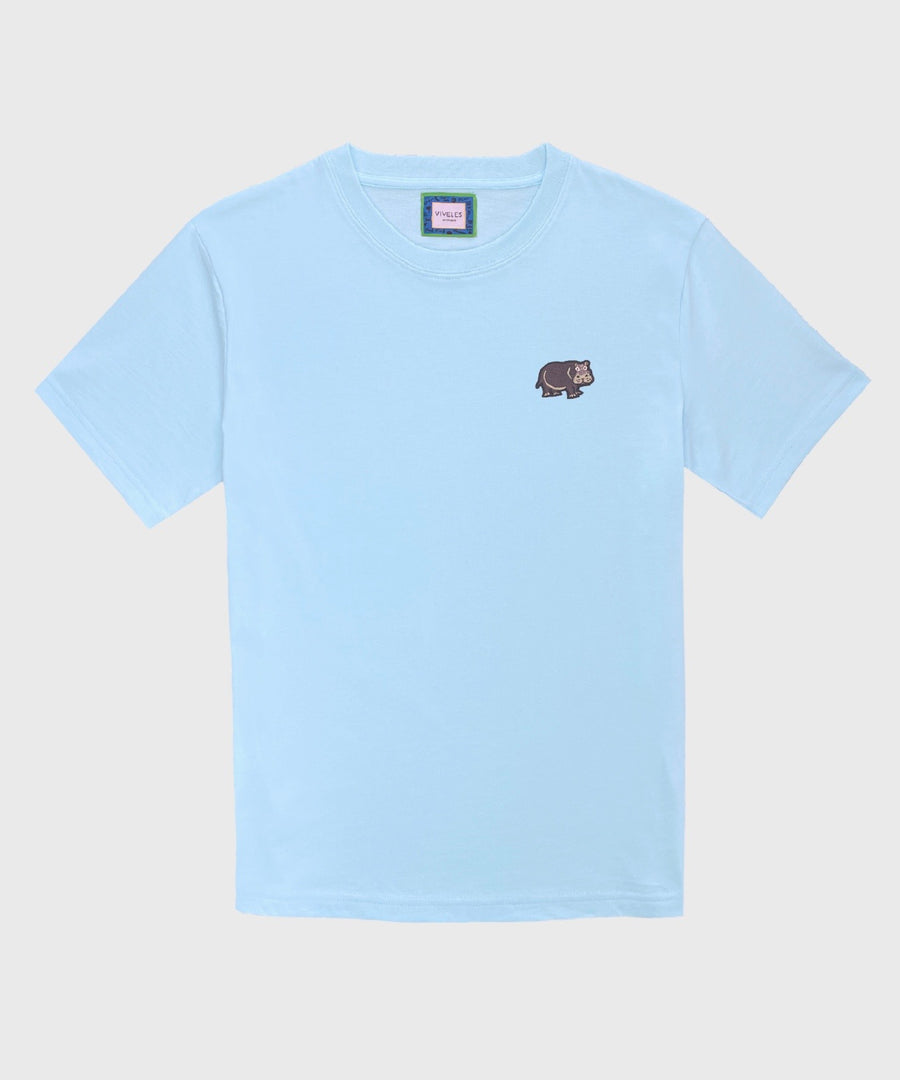 t-shirt Hippopotame